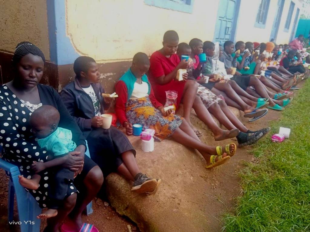 image of people holding various products received