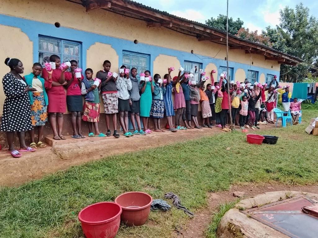 image of people holding various products received